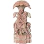 Lord Krishna and Radha Antique Figurine (sos390)