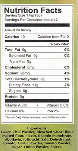 NMChili New Mexico Medium Green Chili Sauce Mix 4.5 Oz - Makes 1.5 Quarts