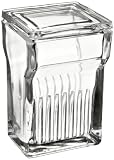 Wheaton 900620 Coplin Staining Jar With Glass Lid, Rectangle Shape (Case Of 6)