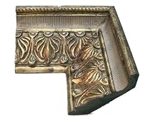 Art Frame Direct AMZ-MLDCI-1022-TGD Bellegarde Interior Corner Moulding, Tarnished Gold