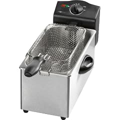 Clatronic FR 3255 FF Kaltzone-Fritteuse Filter 3 Liter 2000 Watt, inox