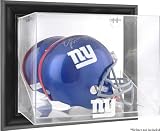 New York Giants Framed Wall Mounted Logo Helmet Display Case