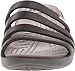 crocs Women's 14706 Rhonda Wedge Pump,Espresso/Mushroom,7 M US