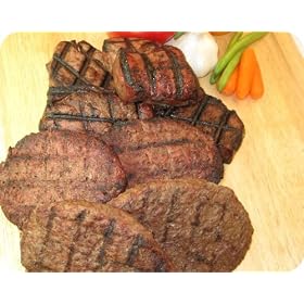 Buffalo - Grill Combo - Top Sirloin 4/6oz Steaks & 8/8oz Burgers