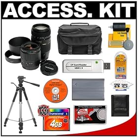 Accessory Kit for Canon EOS 5D, 20D, 30D, 40D and 50D Digital SLR Camera with Tamron AF... by Tamron