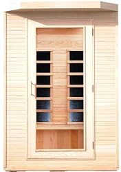 3 Person Sauna Hemlock Carbon *Made in the USA* Dry Heat FAR Infrared Portable Detox - Lifetime Warranty