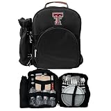 Texas Tech Red Raiders Classic Picnic Backpack - NCAA College Athletics Fan Shop Accessories