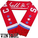 Mitchell & Ness Washington Capitals Red Vintage NHL Scarf -