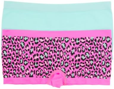 Cotton Cantnina Girls Seamless Boyshort Panties (2 Pack)