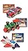 4 Item Bundle: Melissa & Doug Decorate-Your-Own Race Car + Train + Jet Plane Kits + Free Gift