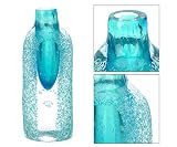 100% Handcraft Murano Glass Art Sapphire Bubble