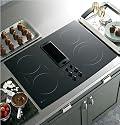 PP989DNBB GE Profile 30" Downdraft Electric Cooktop - Black