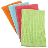 DII Bright Utility Bar Mop Dishtowel, Set of 4 by Design Imports