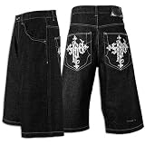 Southpole - Southpole Raw Denim Short W/ Foil And Studs - Men'