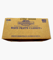 Ghirardelli Classic White Frappe Classico (10lbs) by Boba Tea Direct