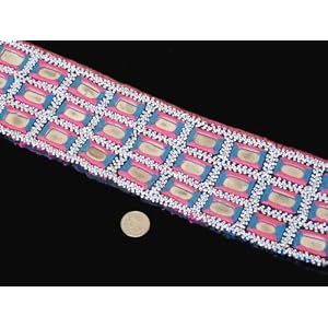RARE BANJARA TRIM TRIBAL TEXTILE BELLY DANCE BELT