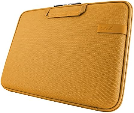 Cozistyle Canvas SmartSleeve with Patented Smart CoolingPad system for Macbook 12 / Macbook 11 Air (Inca Gold)