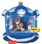 Airblown Inflatable 8 FT Carousel Snow Globe