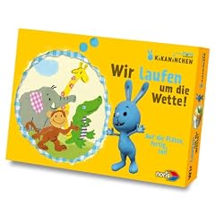 Noris Spiele 606017360 - Kikaninchen Wir laufen um die Wette
