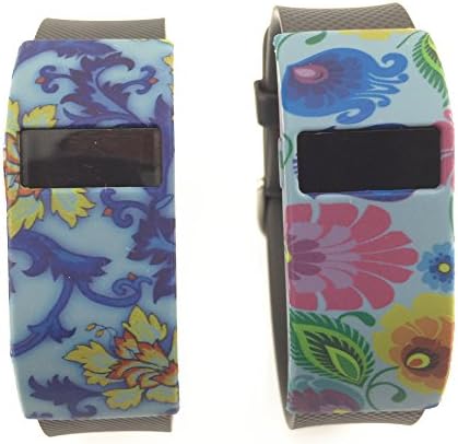 jinpinzhi Slim Sleeve Protector for Fitbit Charge/Fitbit Charge HR (2 Pieces)