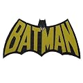 Batman 7,6 cm * 4 cm AUFN�HER APPLIKATION B�GELBILD Superheld Comic Man Super Fledermaus Bruce Wayne M�nner Science Fiction Flicken Figur Emblem Logo Joker Orden