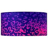 Buff Leopard Head Band Buff - Purple, One Size