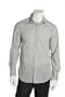 Claiborne Long Sleeve Shirt White/Green M