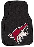 Fan Mats 10661 NHL - Phoenix Coyotes 18" x 27" Carpeted Car Mat Set
