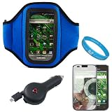 51dp2s8kJTL. SL160  Durable Neoprene Exercise Workout Armband for Samsung Vibrant (Galaxy S) T Mobile Android Smartphone (Samsung T959) + Mirror Screen Protector + Retractable Car Charger with IC Chip + SumacLife TM Wisdom Courage Wristband