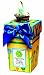 Too Good Gourmet Easter Basket and Blue Ribbon Topped Gift Box with Chocolate Pecan Cookies, 8-Ounce Gift Box (Pack of 4)