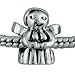 Silver Plated Angel European Bracelet