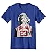 Publiciteez Men's Marilyn Monroe Michael 23 T-shirt