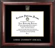 Loyola University Gold Embossed Medallion 18x14 Diploma Frame