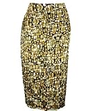 IMAGE OF Jones New York Plus Size Mosaic-Print Slim Skirt Willow 18W