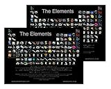 世界一美しい周期表 したじき 2枚セット 世界一