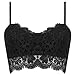 Women Bralet Lace Tank Top Cami Floral Strapless Bodycon Crocheted Sexy