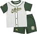 Oakland Athletics Infant Pinstripe Short Set