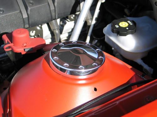 2010-2013 Chrome Billet Aluminum Riveted Strut Tower Cap Set