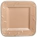 Kitchen & Housewares : Signature Housewares Sorrento 9-Inch Square Plates, Suede, Set of 4