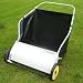 31" Deluxe Push Lawn Sweeper (Black) (42"H x 31"W x 36"D)