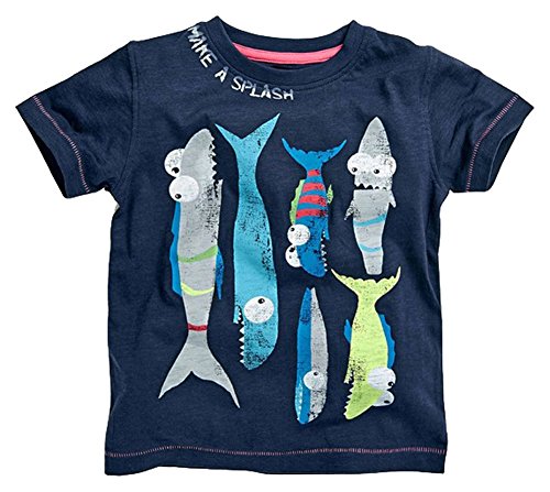 Fiream Boys' Cute Animal Print Cotton T-shirt