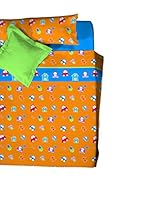 Casa Campo  Juego De Sábanas M-30 (Naranja)