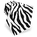 Zebra Print by Wild Ties black silk ties