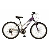 Schwinn Solution FS AL Girls' Mountain Bike (24-Inch Wheels, Pearl/Purple) (Sports) newly tagged 