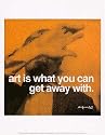 Art Art Poster Print by Andy Warhol, 11x14