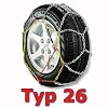 Filmer Schneeketten Super Grip 2 St�ck - Typ 26