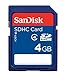 4GB SDHC (Secure Digital HC) Card Sandisk SDSDB-4096 (BUB-S)