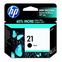 HP 21 Black Ink Cartridge in Retail Packaging (C9351AN#140)