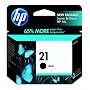 Original HP 21 Black Ink Cartridge in Retail Packaging