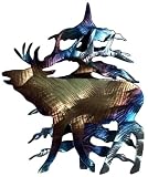 Review Black Forest Decor  / Elk & Pine Tree Metal Art Wall Hanging